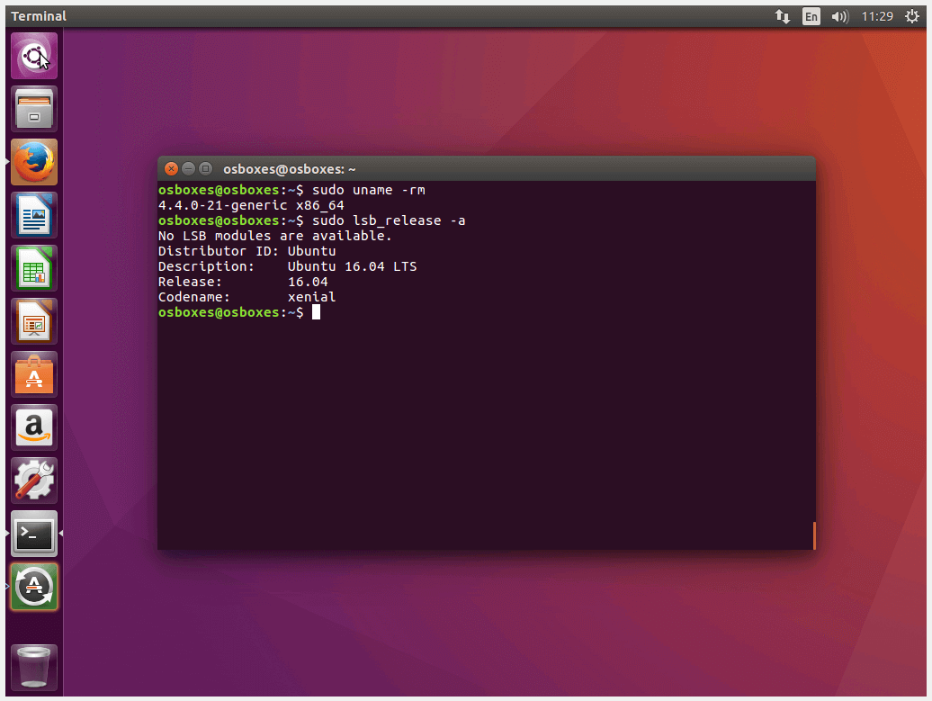 Obtenir des informations sur le système Ubuntu à partir du terminal