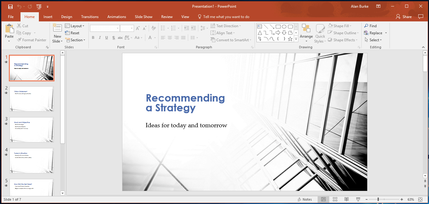PowerPoint 2016 en tant qu’installation locale