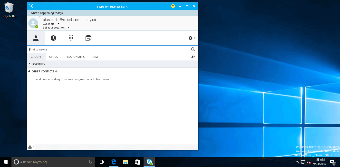 Microsoft Teams (jadis Skype for Business)