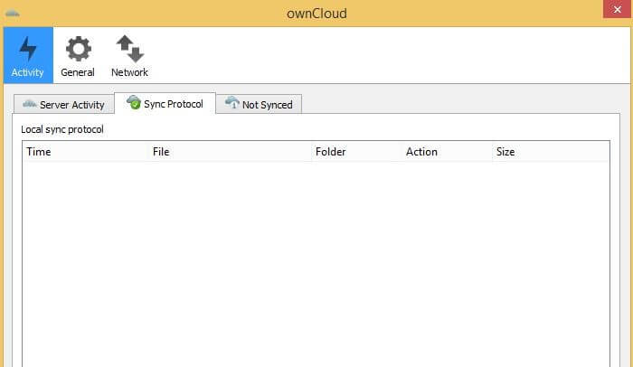 ownCloud : client Windows