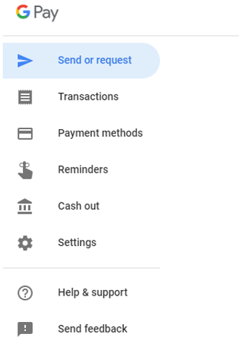 Fonctions principales de Google Pay.