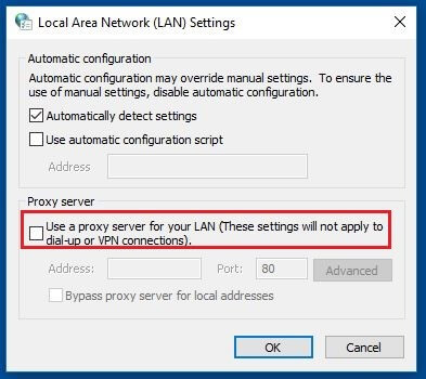 Windows 10 : paramètres du réseau local