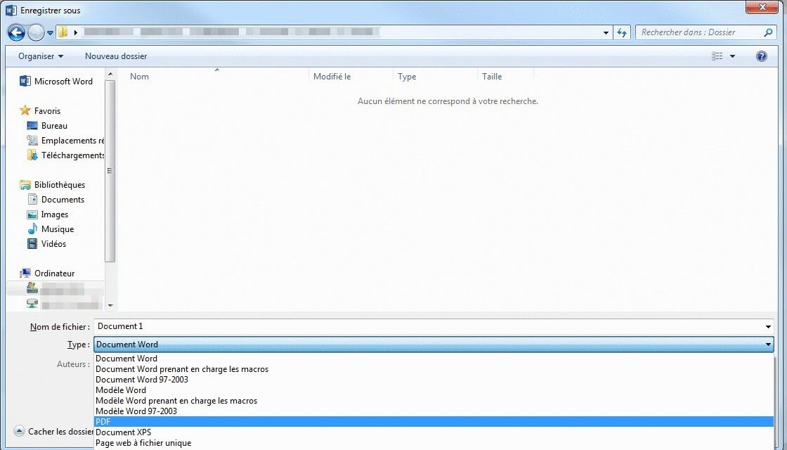 Enregistrer Un Doc Word En Pdf