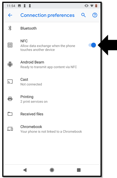Interface utilisateur d’Android : Paramètres de connexion Interface utilisateur d’Android : Paramètres de connexion