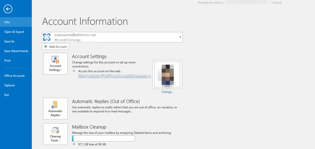 online archive outlook 2016