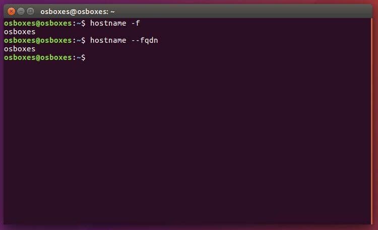 Linux : affichage du FQDN dans le terminal