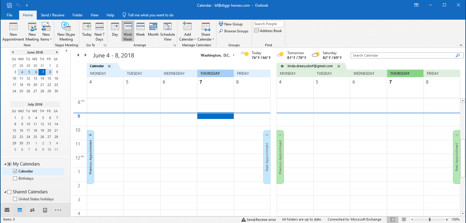 add google calendar to outlook for mac 2016