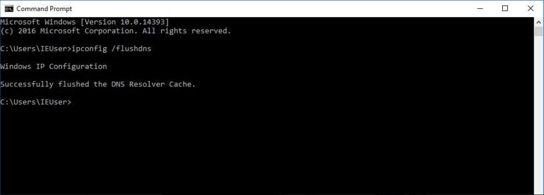 Windows 10 : flush DNS via l’invite de commandes