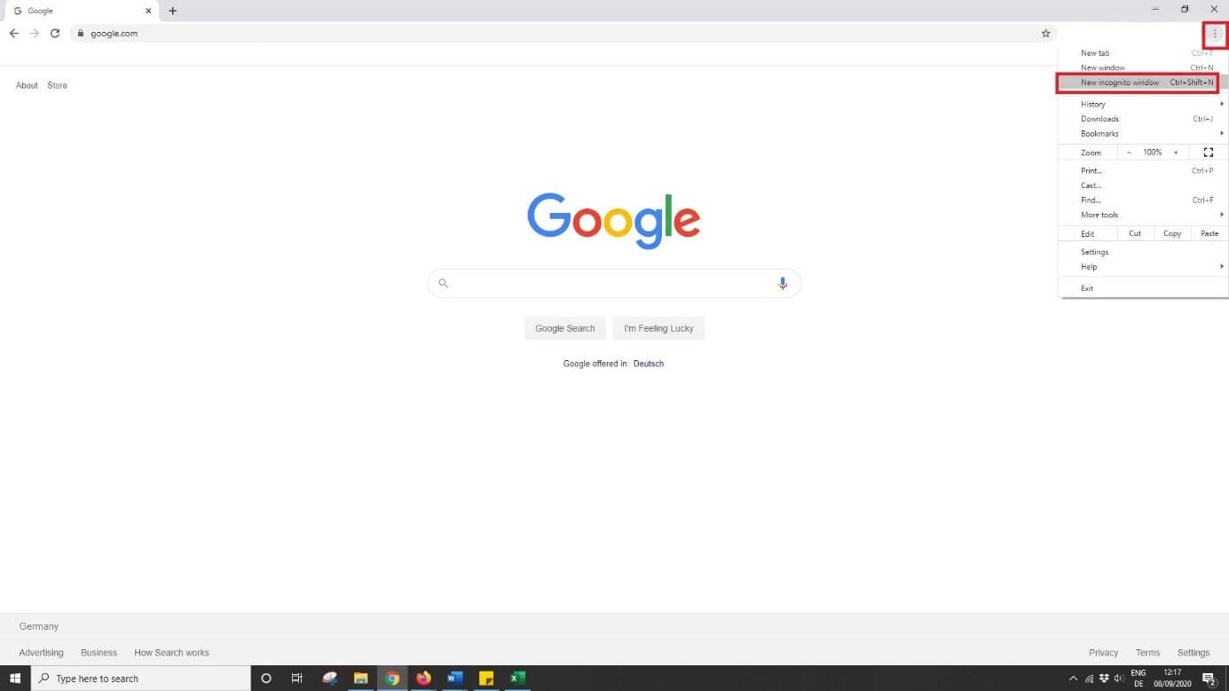 Activer la nouvelle fenêtre de navigation privée dans Google Chrome