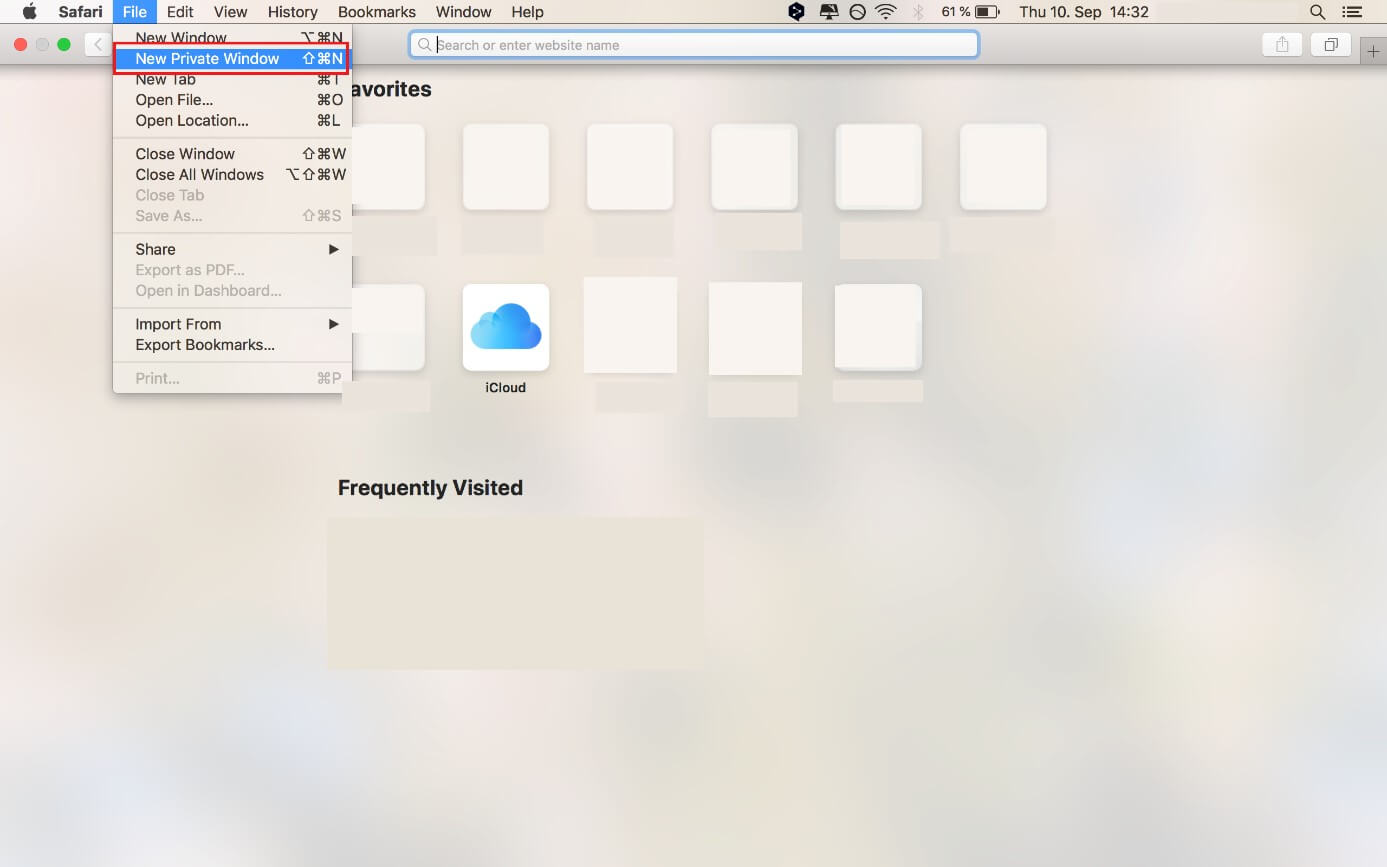 Activer une nouvelle fenêtre privée sur Safari d’Apple