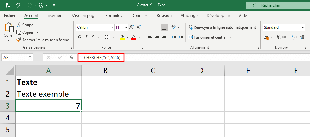 Excel Cherche Comment Utiliser La Fonction Cherche Dans Excel Ionos