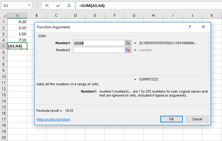 Excel additionner des heures au delà de 24