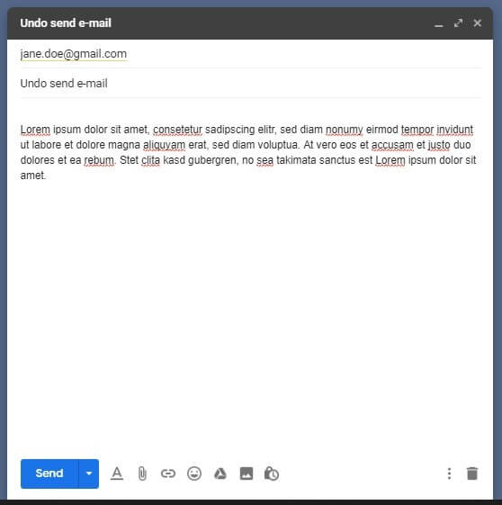 Envoyer un courriel avec Gmail