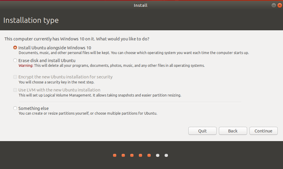 Type d’installation d’Ubuntu : Système parallèle ou système d’exploitation unique