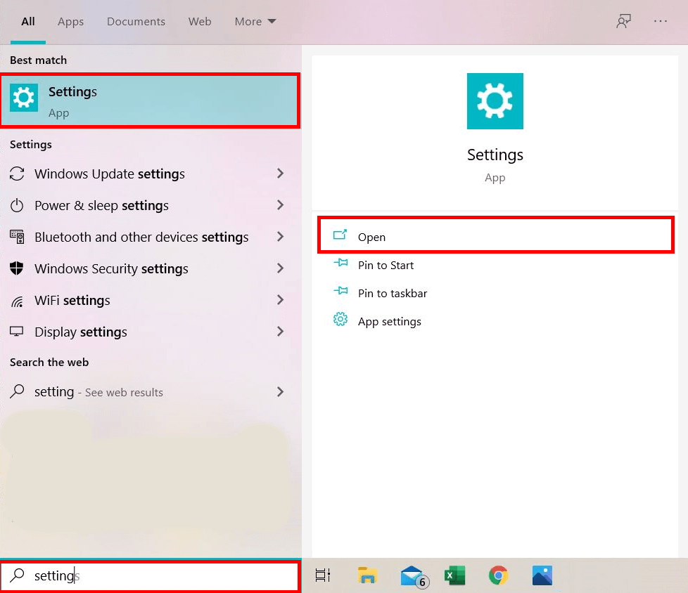 Windows 10 : Ouvrir l’application des paramètres