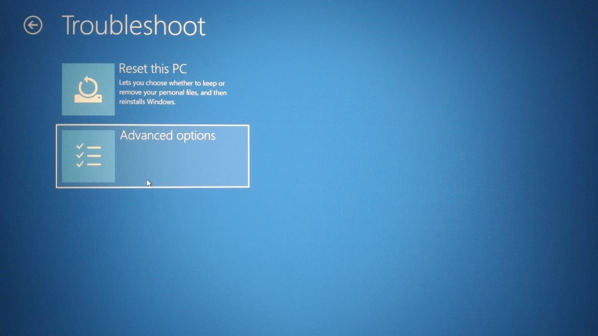 Impression écran UEFI Windows 10 – Dépannage