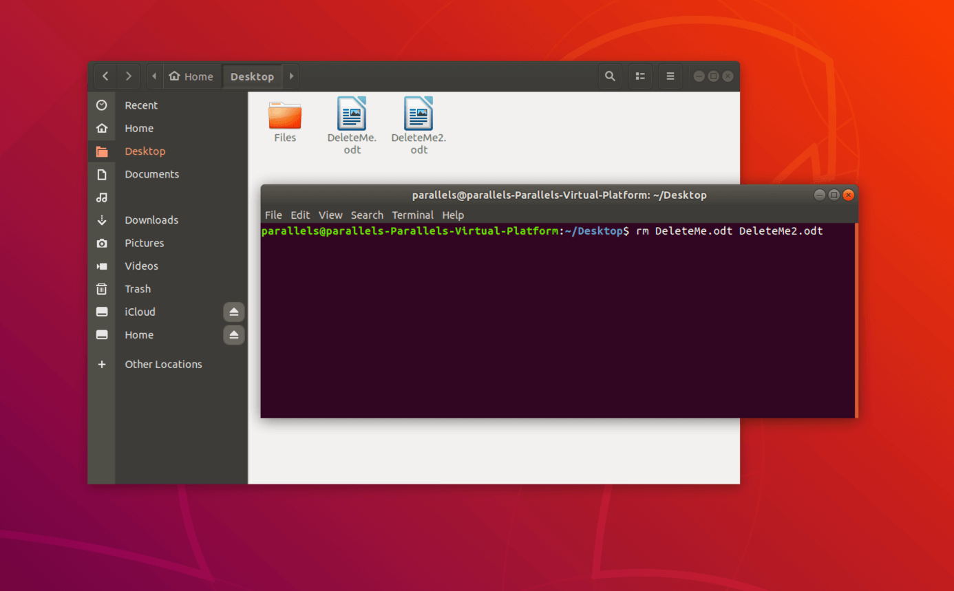 Supprimer plusieurs fichiers depuis le terminal sous Linux