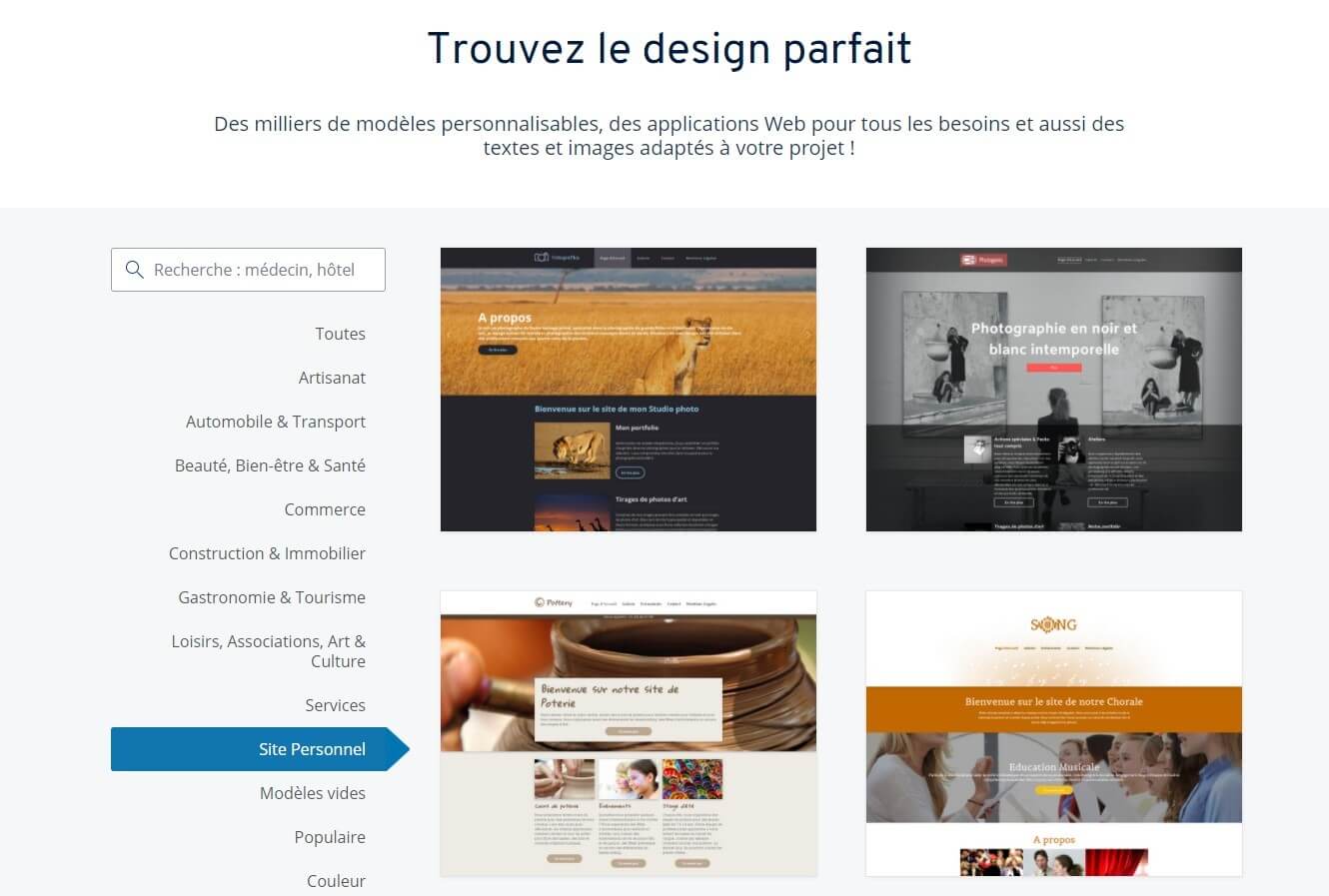 Créer un site Web pour votre CV en ligne  IONOS