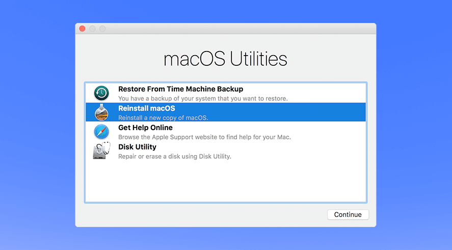 Le mode récupération : Utilitaires macOS
