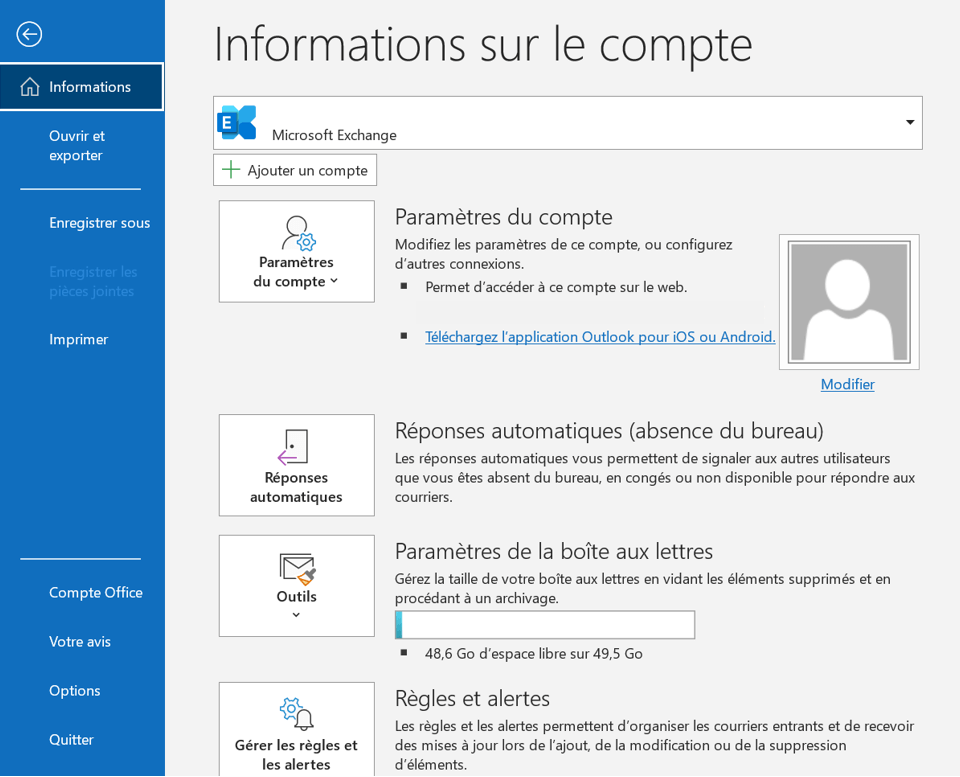 Changer la police dans Outlook instructions pas à pas IONOS