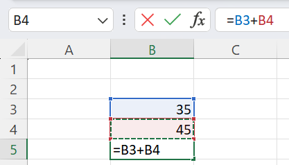 Traiter une formule Excel