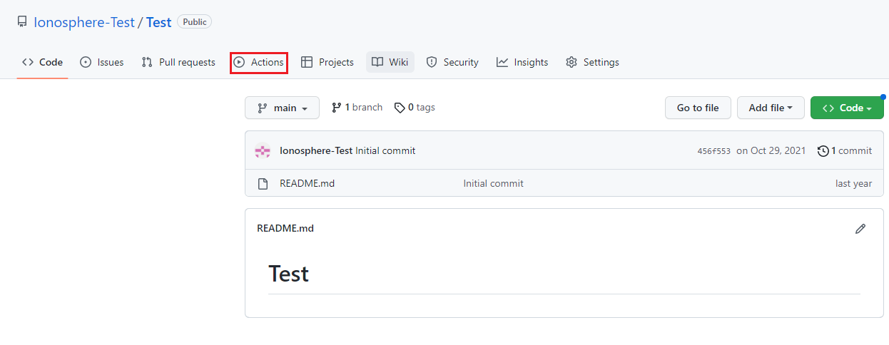 View of a GitHub repository View of a GitHub repository