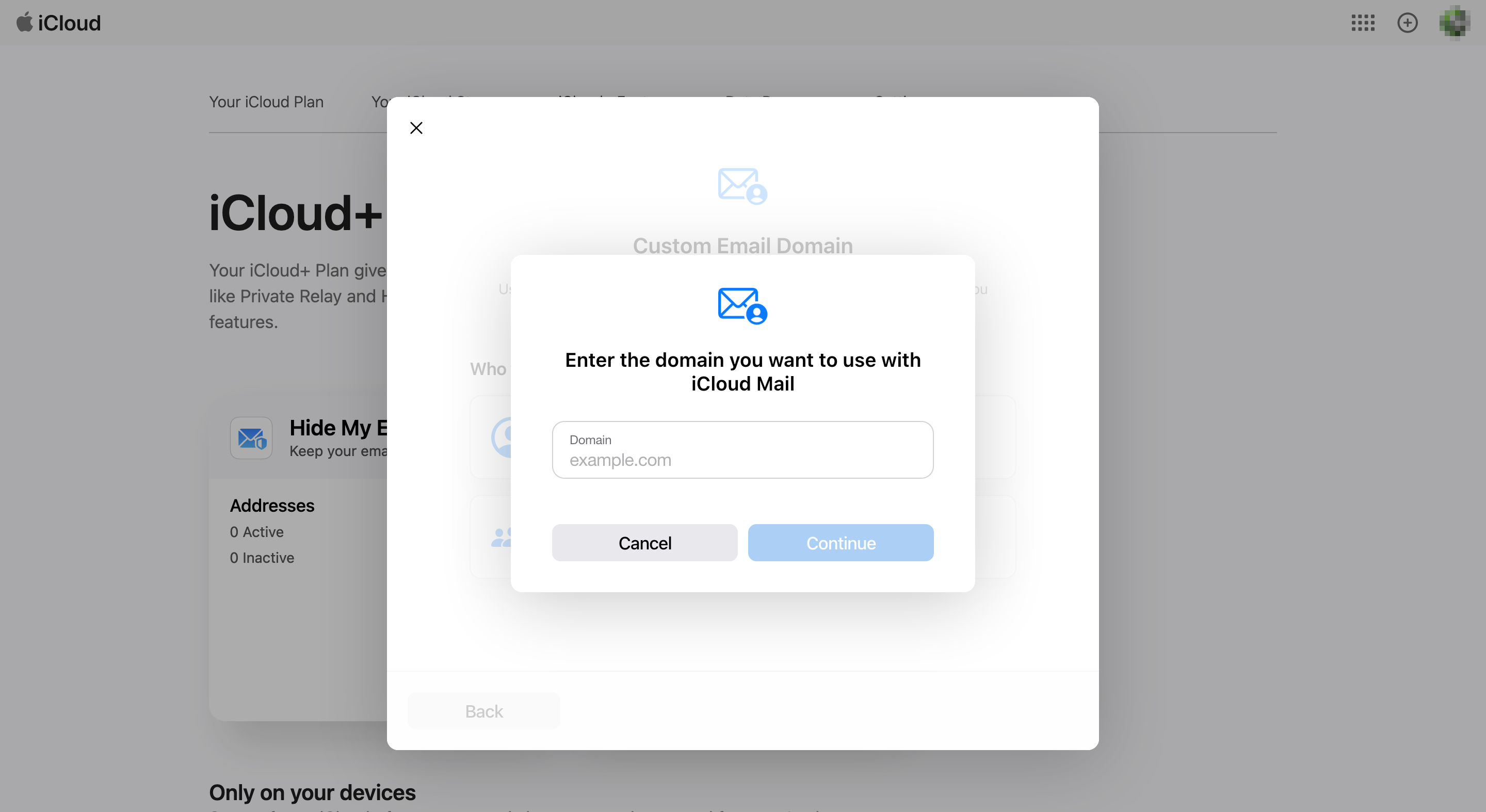 ICloud Email: configura la tua casella di posta