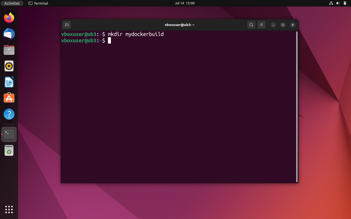 Terminal Ubuntu : la commande mkdir