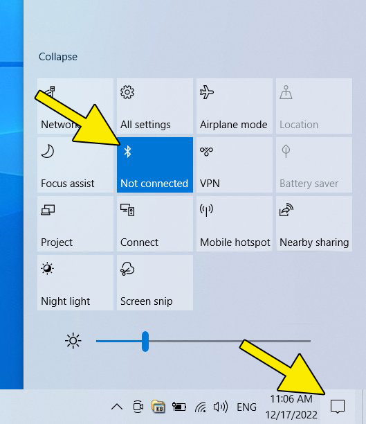 Activer ou désactiver le Bluetooth sur Windows 10 – Le Crabe Info