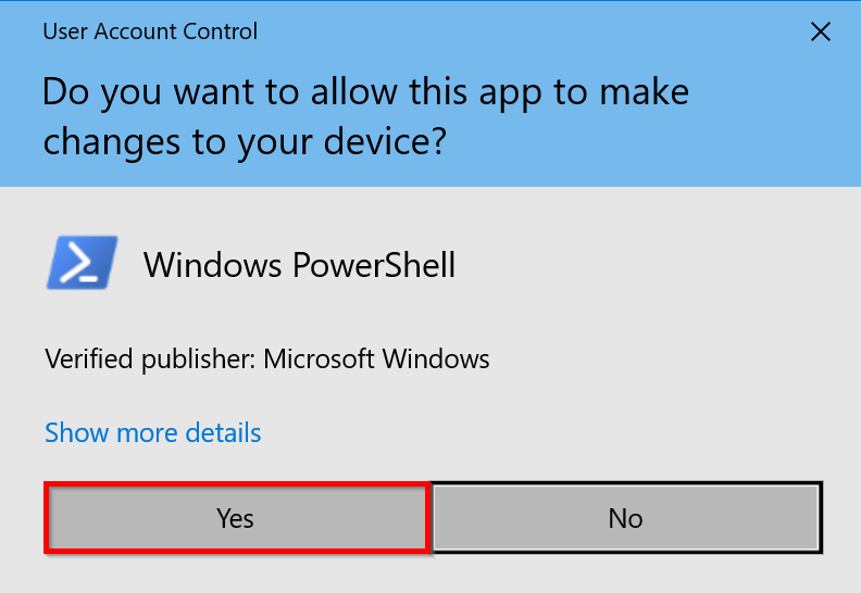 User Account Control User Account Control