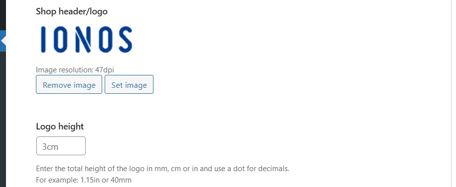 WooCommerce PDF Invoices & Packing Slips : configuration de l’en-tête avec logo
