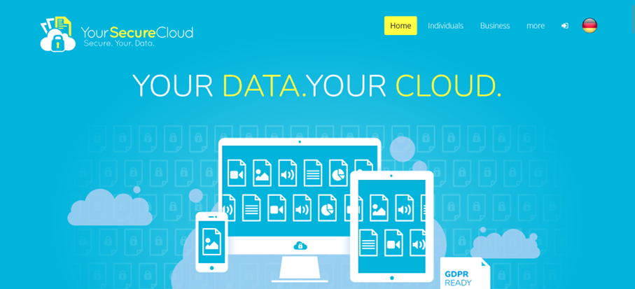 Your Secure Cloud: site Web