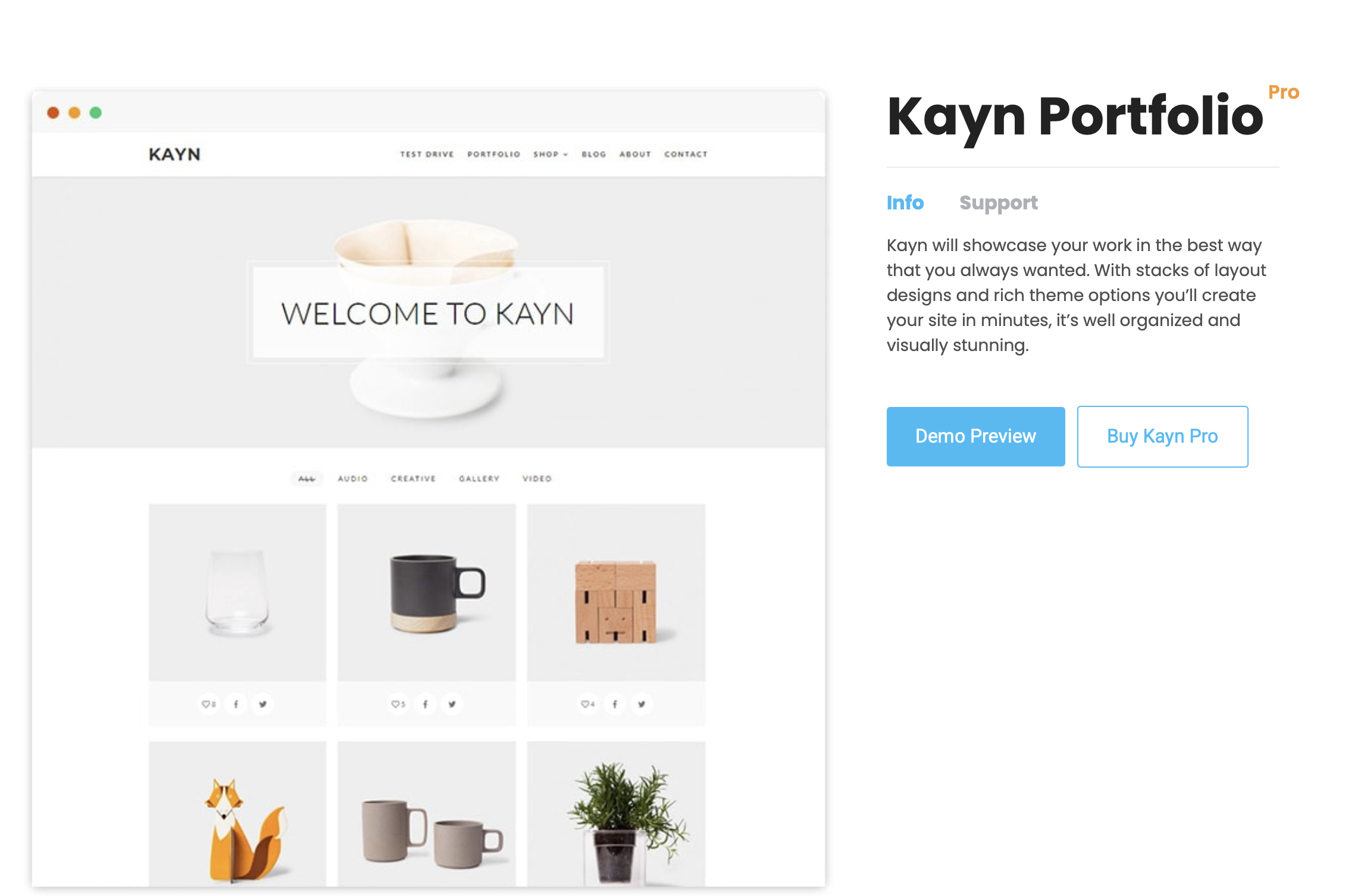 Le template WordPress Kayn par WP-Royal Image: Le template WordPress Kayn par WP-Royal