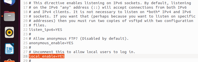Serveur FTP Ubuntu : configuration des droits des utilisateurs locaux Image: Serveur FTP Ubuntu : configuration des droits des utilisateurs locaux