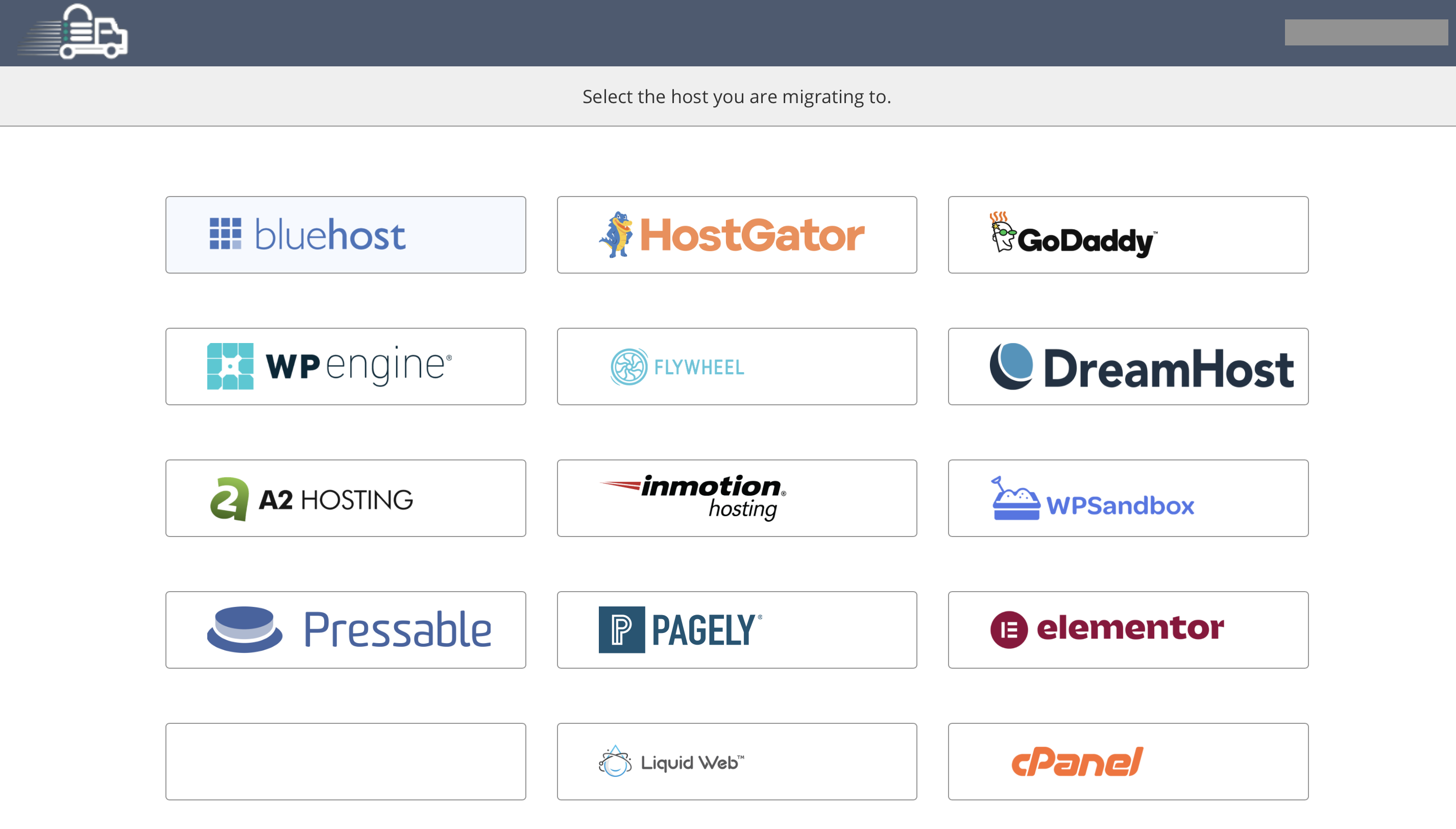 Capture d’écran de Migrate Guru Image: Capture d’écran de Migrate Guru