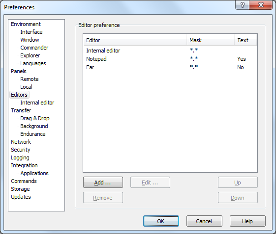 WinSCP soutient en effet l’intégration d’éditeurs externes comme Eclipse ou Notepad++