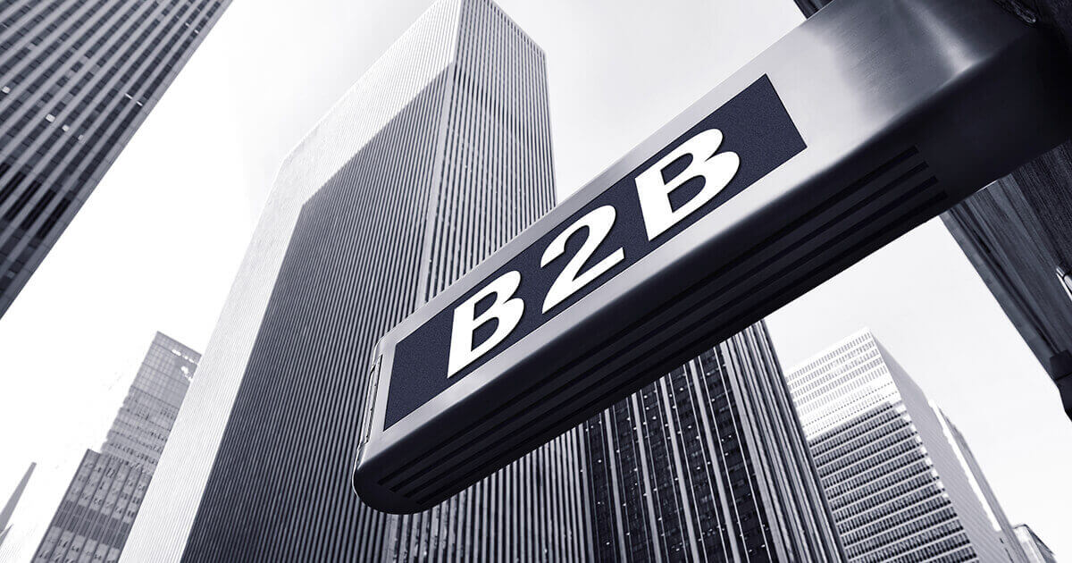 B2B : business to business