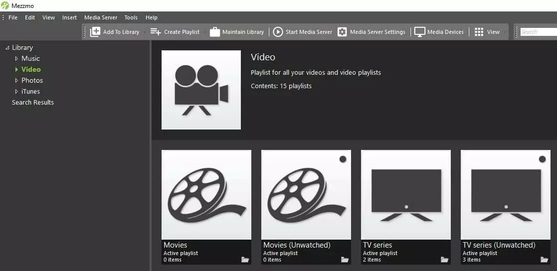 Image: Version desktop de Mezzmo : l’interface utilisateur