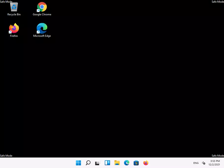 Windows 11 en mode sans échec