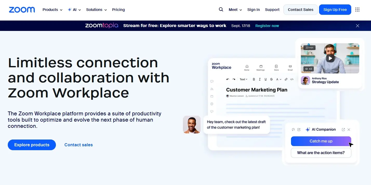 Image: Capture d&rsquo;&eacute;cran de Zoom