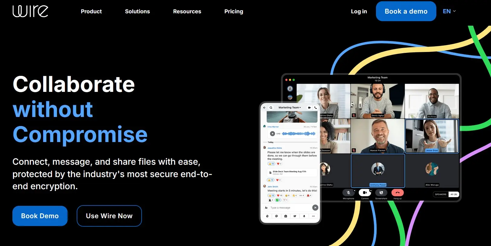 Image: Capture d&rsquo;&eacute;cran de Wire