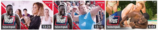 Image: Thumbnails de la chaîne de Hart Beat Productions