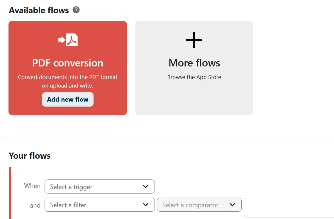 Nextcloud Flow : ajouter des déclencheurs Image: Nextcloud Flow : ajouter des déclencheurs