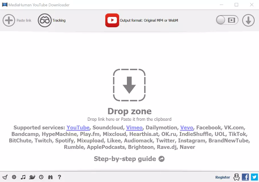 Image: Interface graphique de MediaHuman YouTube Downloader