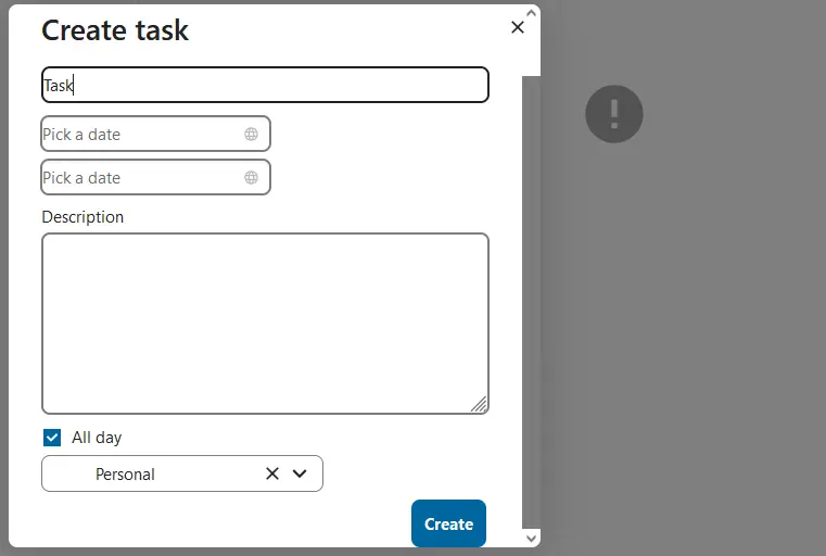 Créer une tâche avec Nextcloud Mail Image: Créer une tâche avec Nextcloud Mail