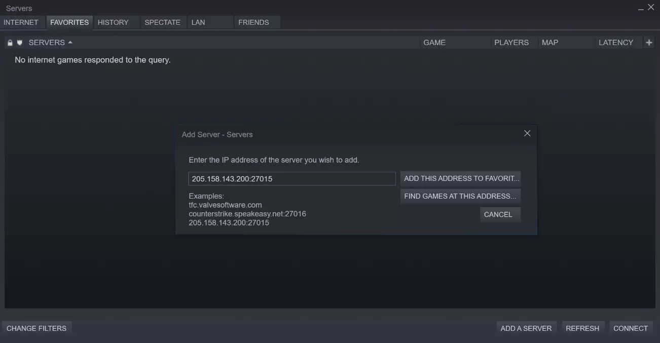 Image: Client Steam : ajouter le serveur ARK à ses favoris
