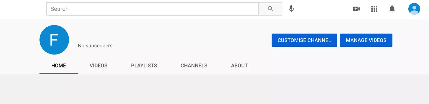 Image: YouTube : aperçu de la chaîne