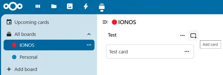Listes et cartes dans Nextcloud Deck Image: Listes et cartes dans Nextcloud Deck