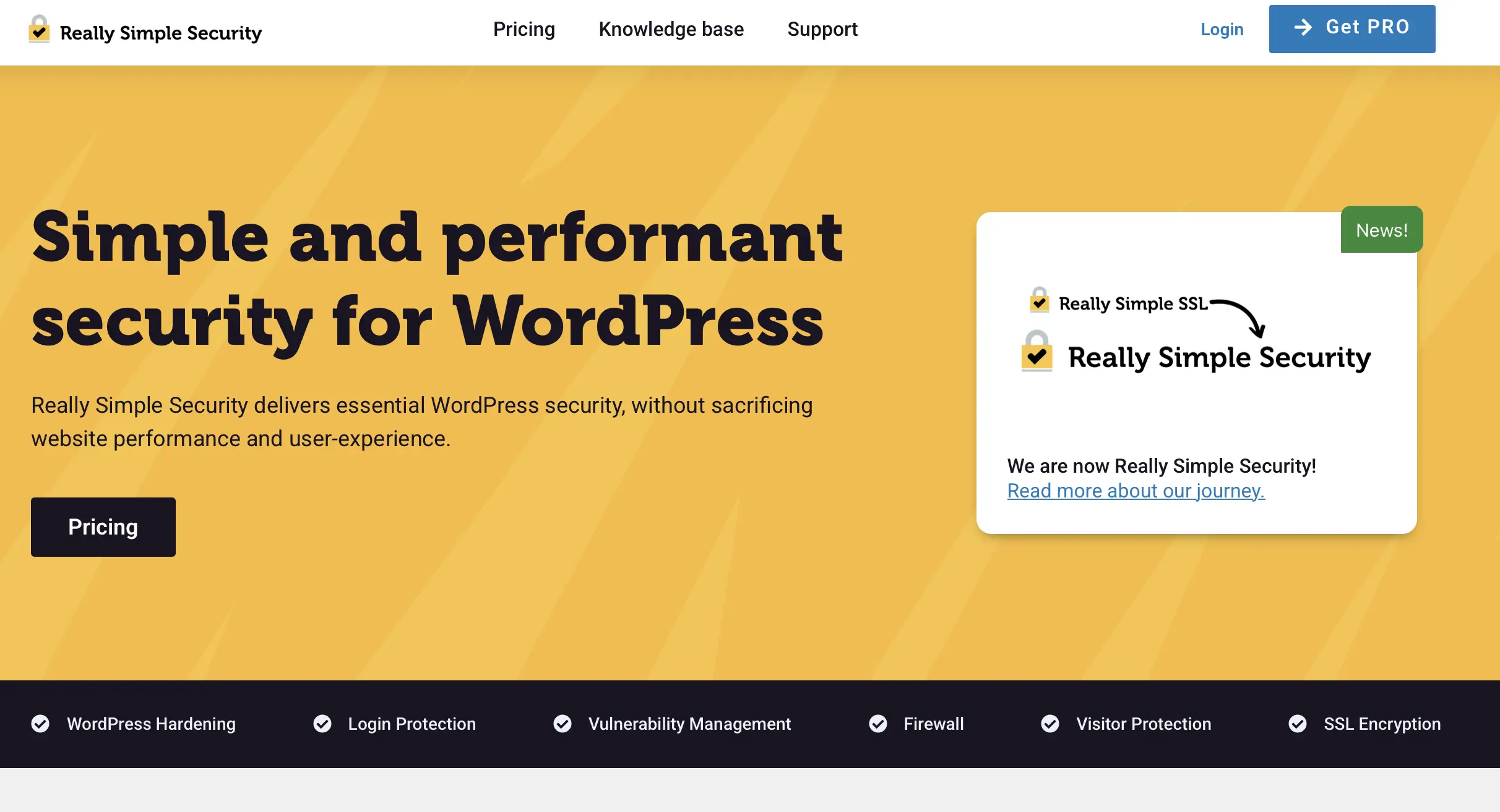 Image: Site Internet de Really Simple Security