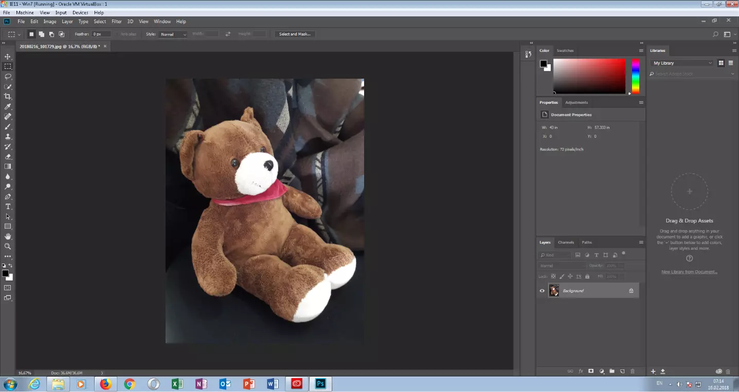 Image: Objet à détourer sur Photoshop